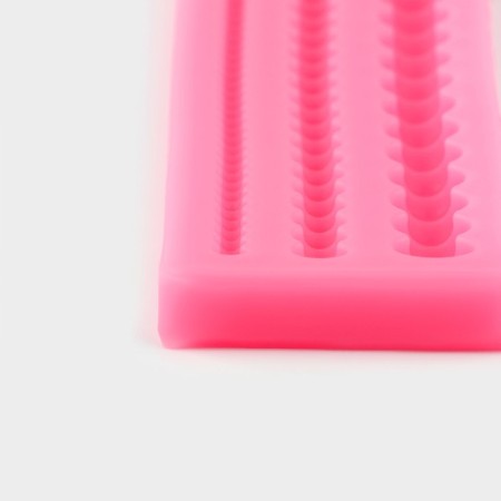 Mold "Pearls", silicone, 30 × 5 × 1 cm, color mix-3