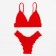 Female Separate Minaku swimsuit with assemblies Red color, size 48