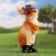 Garden figure "Gopher in boots" 11x10x27cm
