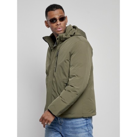 Winter jacket, size 64, khaki color-7