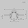 Built-in Technical TRXM034-422W Busbar Trunkings Exile, 2000x60x24.6 mm, white color