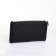 Women's wallet on a magnet, black color