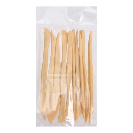 A set of sculpting tools, plastic, 10 items-2