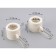 Plastic anti-damp mounts for the flag, flagpole, D-2.5 cm, 2 pcs