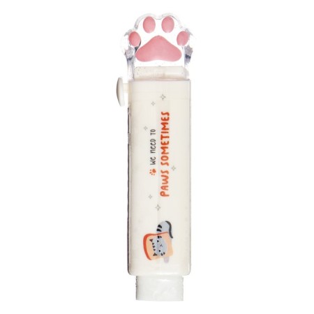 Eraser Meshu "Cat PAW", 93*28*17mm, thermoplastic rubber, plastic case-3