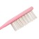 Set for hair care: comb and brush "Flower", pink color