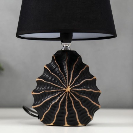 Table lamp 16242/1BK-GD E14 40W black and gold 15x20x31 cm Risalux-4