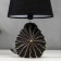 Table lamp 16242/1BK-GD E14 40W black and gold 15x20x31 cm Risalux