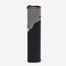 Gas lighter, silicon, black
