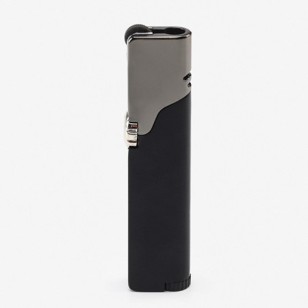 Gas lighter, silicon, black
