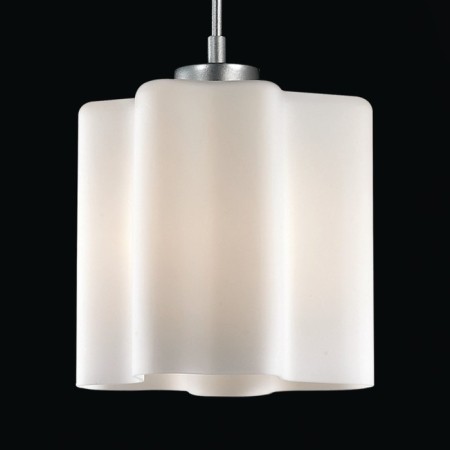 Suspension lamp ST LUCE. SL116.503.01. ONDE. 1x60 W, E27, 19x19x22 cm, silver color-1