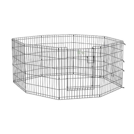Midwest Life Stages aviary with a door, 8 panels, 61 x 76 cm, black