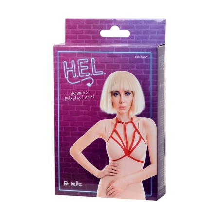 Strep H.E.L. Brielle, textiles, red color, OS-3