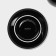 Coffee steam porcelain Magistro Coffee Time, 2 objects: a cup 200 ml, a saucer d = 14.5 cm, black color is black