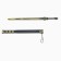 Souvenir weapon suspended mini "anime sword", keychain, 28 cm, black with gold