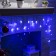 Garland "fringe" 3 × 0.5 m, IP20, dark thread, 80 LED, glow blue, 8 modes, 220 V