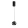 Lamp "Saturn" LED 11W 3000k black chrome 11x10x11-110cm Bayerlux