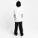 A set for a boy (T-shirt, trousers) KAFTAN "HYPE", height 146-152, white/black color