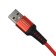 Gopower GP02T, Type -C - USB, 2.4 A, 1 m, data transfer, nylon, red