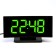 Electronic desktop watches, thermometer, calendar, USB, 17 x 9.5 cm, 3AAA