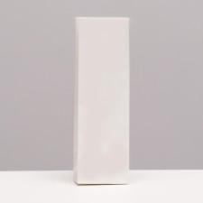 Package package packing, white, three -layer, glossy, 5.5 x 3 x 17 cm