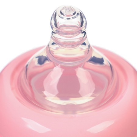 Bottle for feeding, shg Ø50mm, 180 ml, +0Mes., Pink color-3