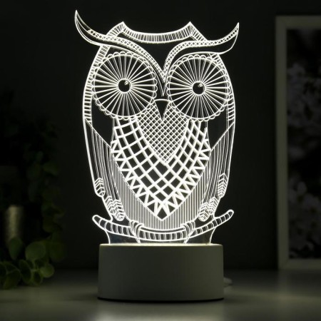 Lamp "Big Eagle" Led White from the network 9.5x13x22cm Risalux-2