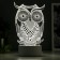 Lamp "Big Eagle" Led White from the network 9.5x13x22cm Risalux