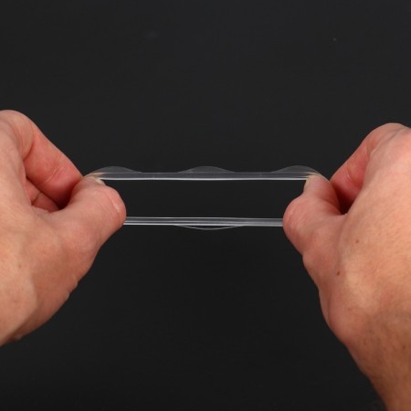 The erection ring of the oka-hp, with dots, d-2 cm, silicone, transparent-2