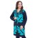 Cardigan female, size 42, blue color