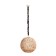 Ceiling lamp "Sokl" beige 1x40W, E27, 52x52x57 cm