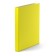 Folder on 4 rings A4, Erichkrause Neon, 35 mm, 1750 microns, laminated, hard cover, yellow