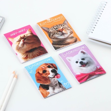 Mix of Notepad A7 16 sheets "Animals"-2