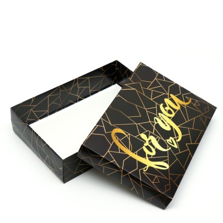Gift box, cover is, the team "Shards", black and white 30 x 20 x 7 cm-2