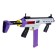 Blaster, shoots soft bullets