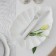 Porcelain dish Magistro "Leaf", 31 × 22 × 3.5 cm, white color