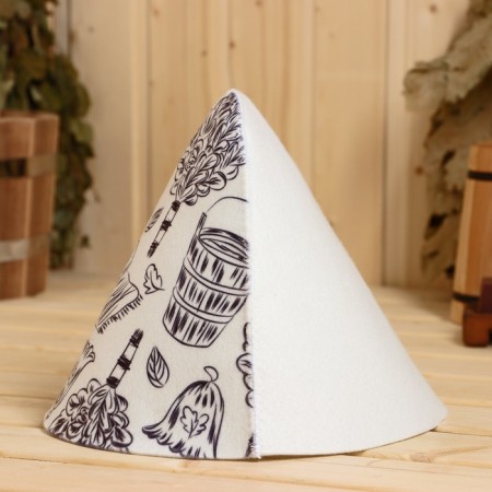 Bath Hat "Bath Rest" Print-1