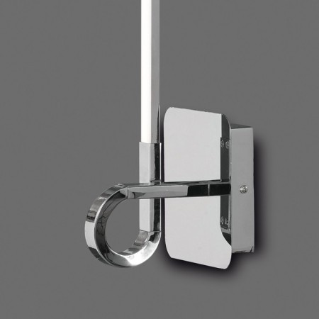 Bra Mantra Cinto, LED, 12W, 960LM, 3000K, 160x150x830 mm, chromium color-2