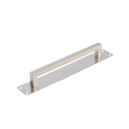 Door handle, stainless steel color, 260x40 mm-8