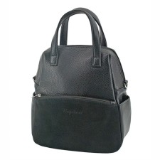 Women's bag (B2760-00140) Artificial leather + suede, black, 1x210x18 cm