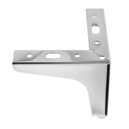 Furniture support Cappio Stop04, h = 100 mm.11.5*11.5, weight color chromium-1