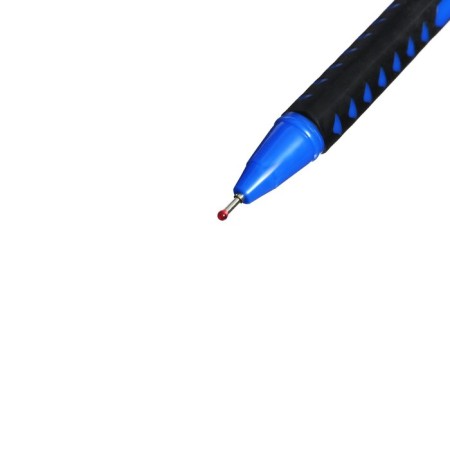 Ballpoint handle Berlingo "Tiangle Twin", 0.7 mm, needle rod, blue 309748-7