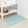 Savanna home rug, 45 × 75 cm, turquoise color