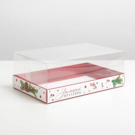 Happines dessert box, 22 x 8 x 13.5 cm, New Year