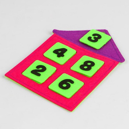 Didactic rug "numerical houses"-4