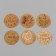 Stick Paper "Ecology. Craft" d = 2.5 cm 252 pcs in roll