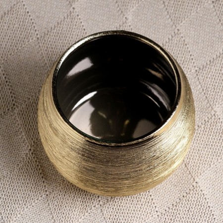 Kashpo "Golden Ball" 13x13x11cm-2