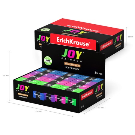Erichkrause "Joy Rainbow", soft, hypoallergenic, mix-4