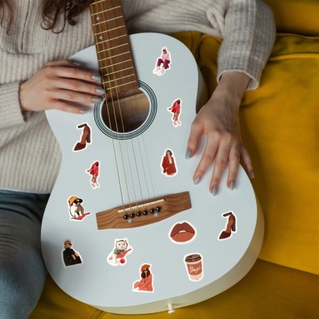 A set of paper stickers "Style", 10 pcs-4
