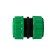 The coupling is connected, for hoses 1/2 "(12 mm), a tsan compound, pp-plate, Greengo